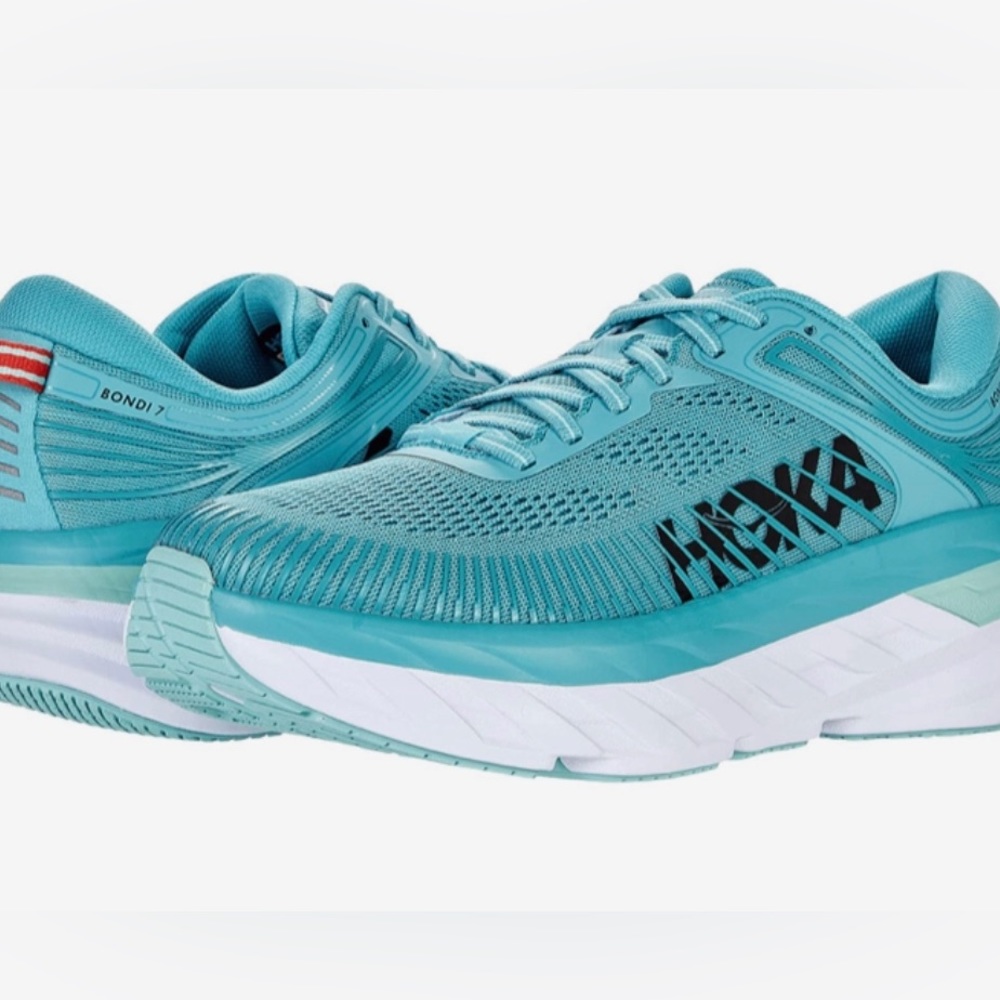 Hoka One One Bondi 7 Women's Running Shoes - Like New - size 8.5